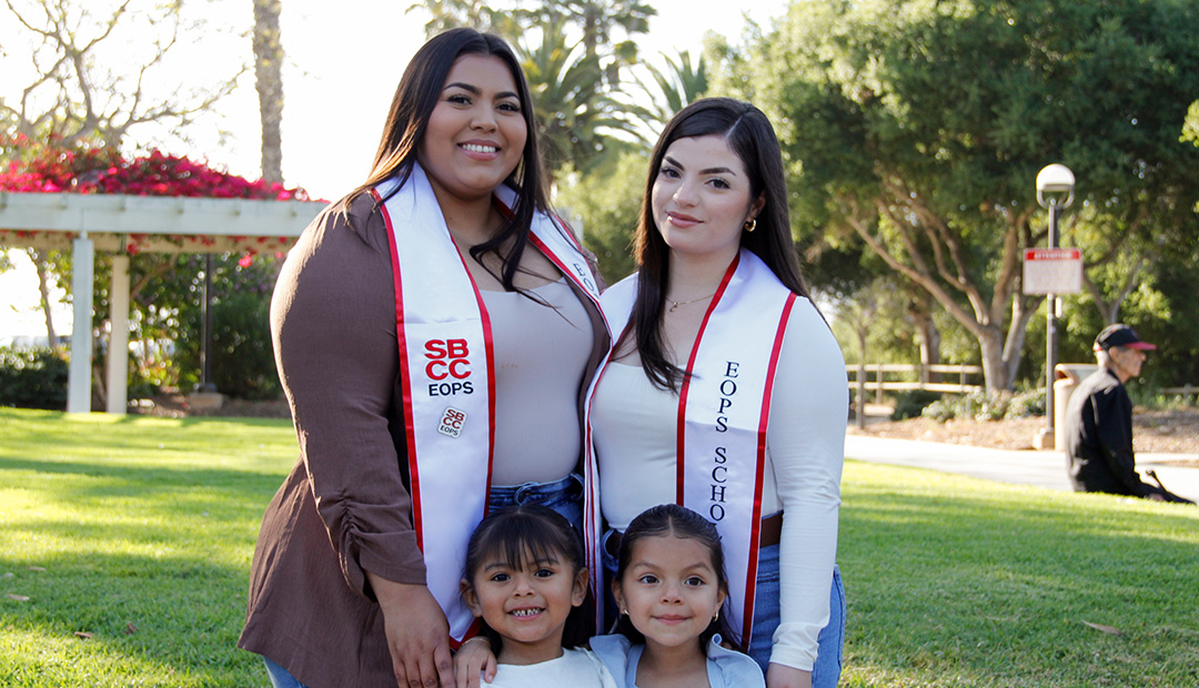 EOPS grad attending SBCC commencement